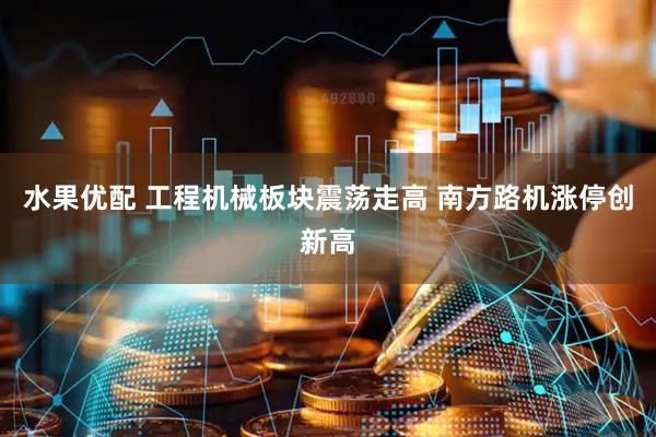 水果优配 工程机械板块震荡走高 南方路机涨停创新高